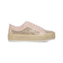 Sneakers rosa e oro effetto glitterato con suola in corda Swish Jeans, Donna, SKU w014000311, Immagine 0